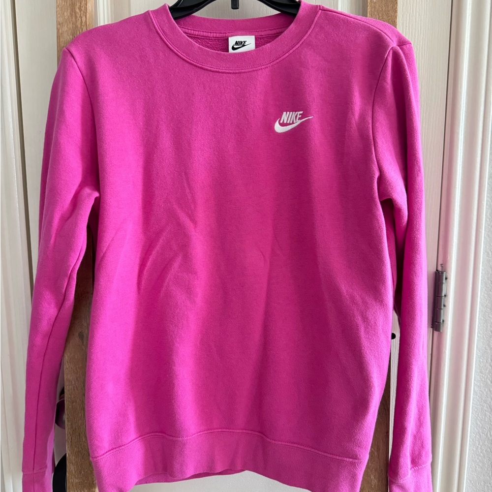 Nike Pink Crewneck Sweatshirt